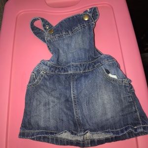12-18 mos. Old Navy Denim Overall Skirt
